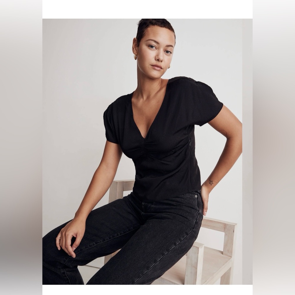 Madewell Puff-Sleeve Top